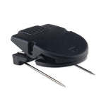 Wall Clips for Fabric Panels, 40 Sheet Capacity, Black, 20/Box