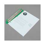 6-Sheet Trident Binder Punch, Three-Hole, 1/4" Holes, Assorted Colors