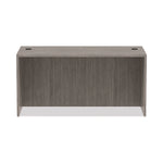 Alera Valencia Series Straight Front Desk Shell, 59.13" x 29.5" x 29.63", Gray