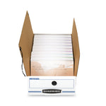 Liberty Check And Form Boxes, 6.25" X 24" X 4.5", White/blue, 12/carton