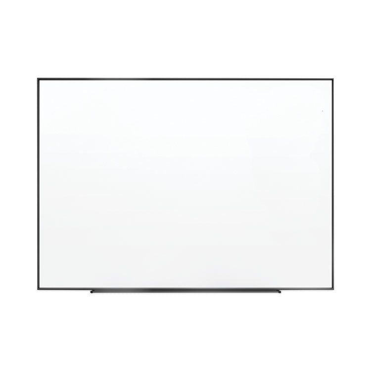 Fusion Nano-Clean Magnetic Whiteboard, 96" x 48", White Surface, Satin Aluminum Frame