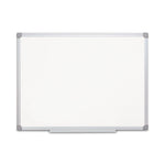 Earth Silver Easy Clean Magnetic Dry Erase Boards, 36" x 24", White Surface, Satin Aluminum Frame