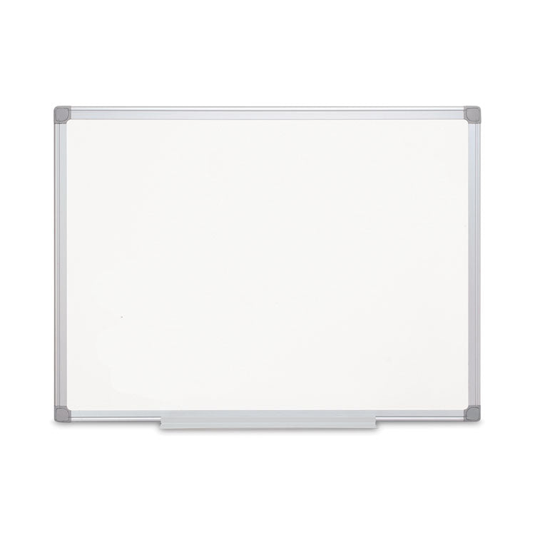 Earth Silver Easy Clean Magnetic Dry Erase Boards, 48" x 36", White Surface, Satin Aluminum Frame