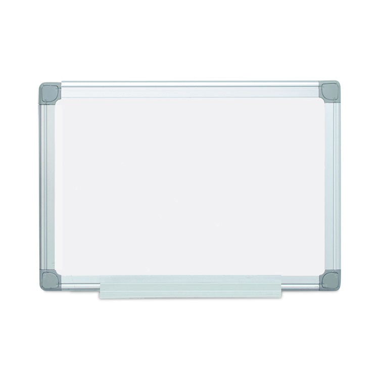 Earth Silver Easy Clean Dry Erase Boards, 24" x 18", White Surface, Satin Aluminum Frame