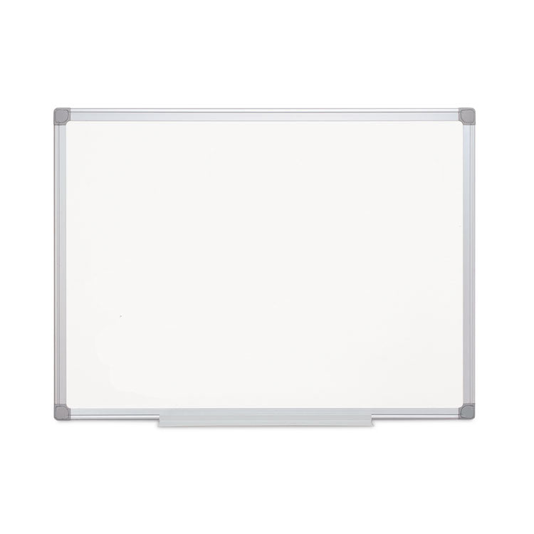 Earth Silver Easy Clean Dry Erase Boards, 36" x 24", White Surface, Satin Aluminum Frame