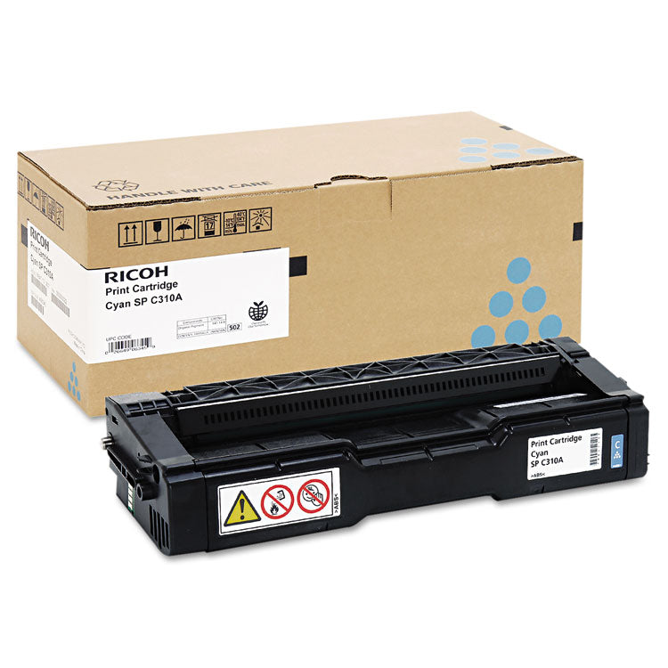 406345 Toner, 2,500 Page-Yield, Cyan