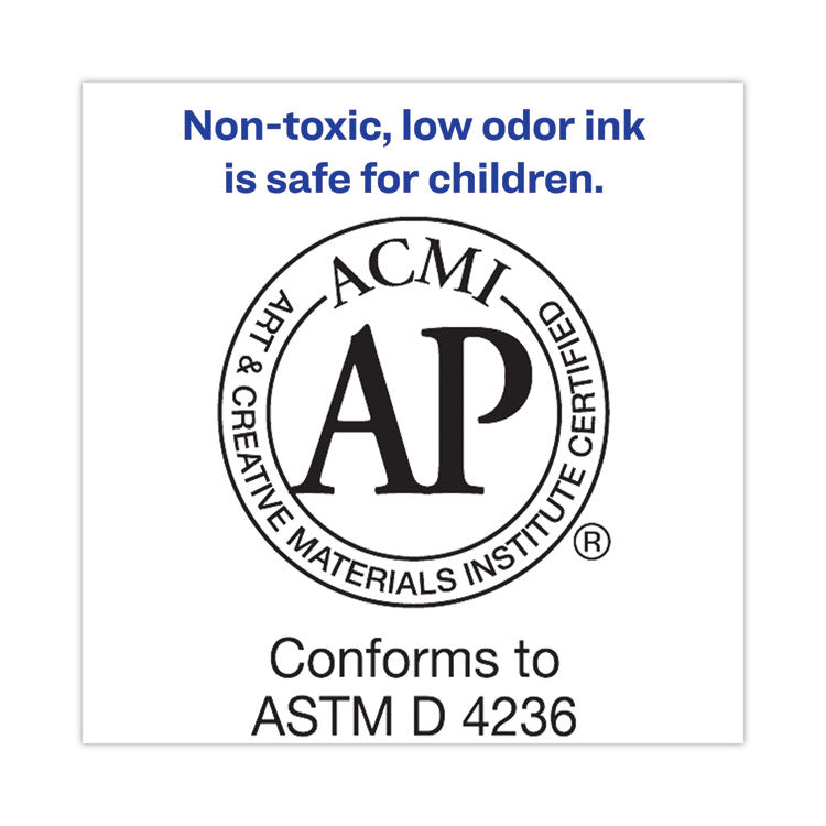 Marks A Lot Large Desk-Style Permanent Marker Value Pack, Broad Chisel Tip, Black, 36/pack (98206)