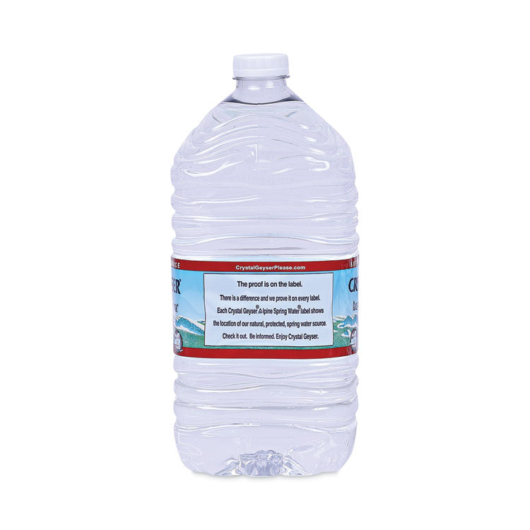 Alpine Spring Water, 1 Gal Bottle, 6/Carton
