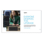 Signature MK650 Wireless Keyboard and Mouse Combo for Business, 2.4 GHz Frequency/32 ft Wireless Range, Graphite