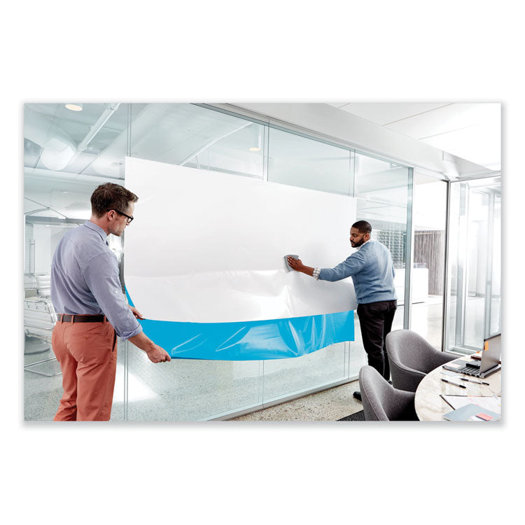 Dry Erase Surface, Laminate Film, 48" x 7 mil x 36", White