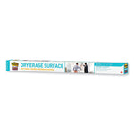 Dry Erase Surface, Laminate Film, 96" x 7 mil x 48", White
