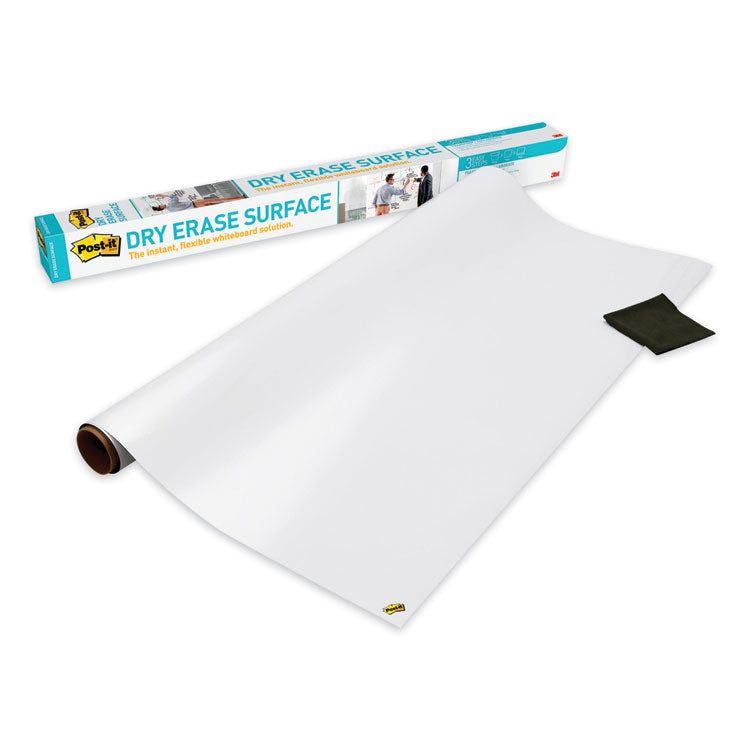 Dry Erase Surface, Laminate Film, 48" x 7 mil x 36", White