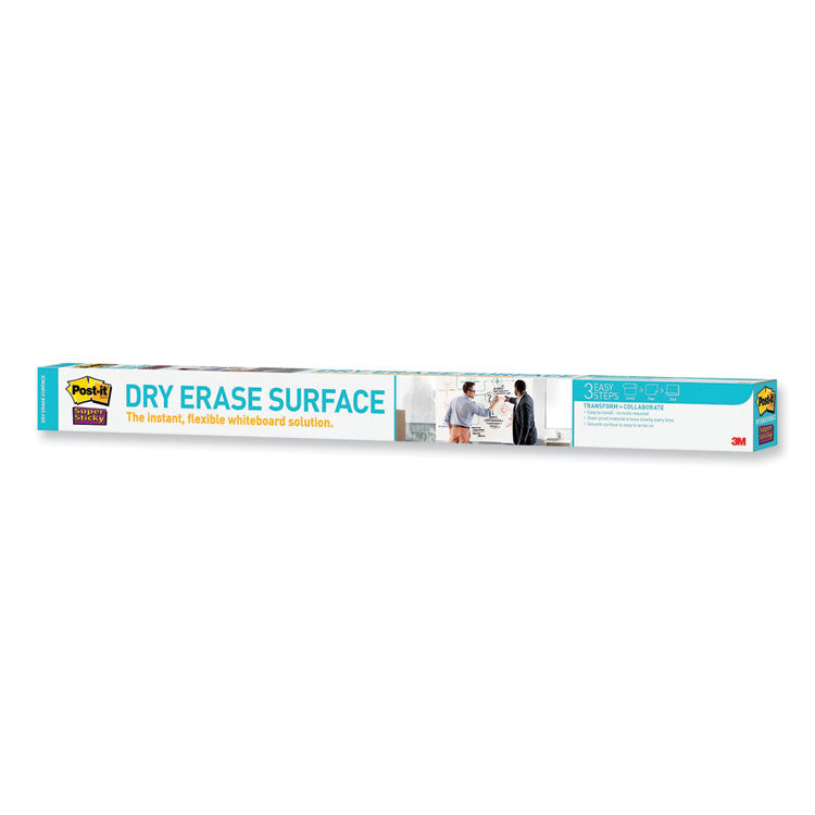 Dry Erase Surface, Laminate Film, 72" x 7 mil x 48", White