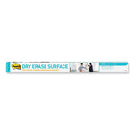 Dry Erase Surface, Laminate Film, 48" x 7 mil x 36", White