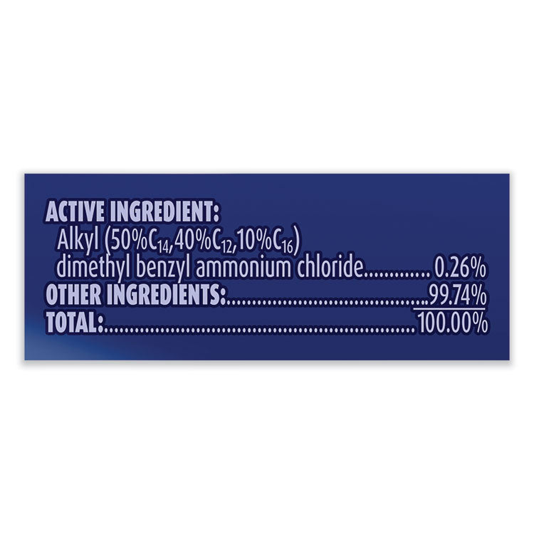 Disinfecting Wipes, 1-Ply, 7 x 7.25, Lemon and Lime Blossom, White, 80 Wipes/Canister, 3 Canisters/Pack