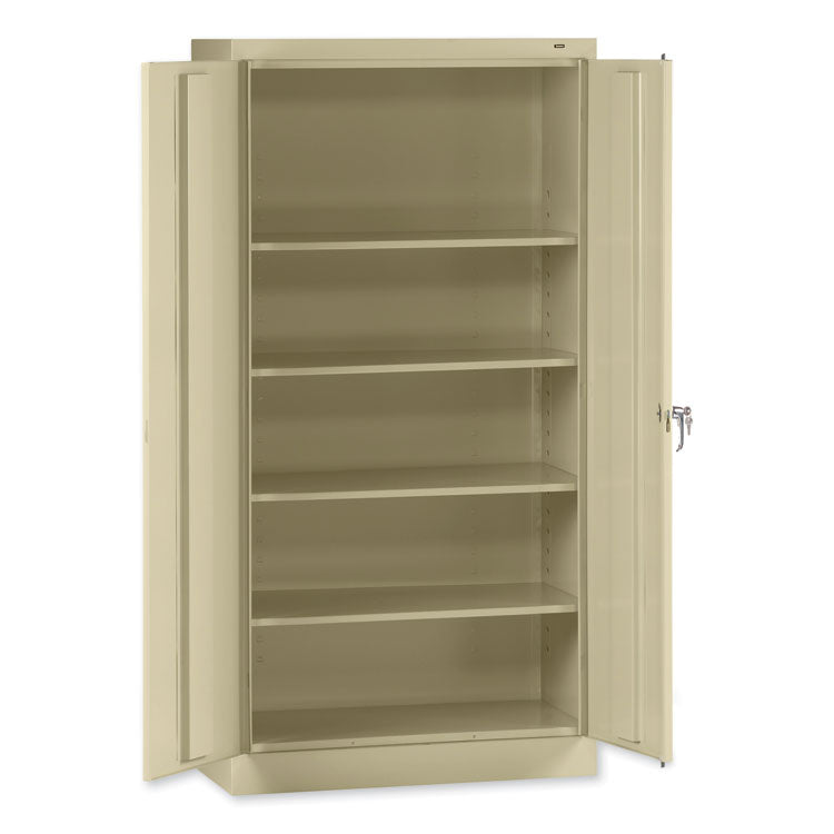 72" High Standard Cabinet (Unassembled), 36w x 18d x 72h, Putty