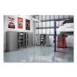 72" High Standard Cabinet (Unassembled), 36w x 18d x 72h, Black