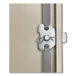 72" High Standard Cabinet (Unassembled), 36w x 18d x 72h, Black