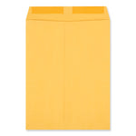 Catalog Envelope, 28 lb Bond Weight Kraft, #12 1/2, Square Flap, Gummed Closure, 9.5 x 12.5, Brown Kraft, 250/Box