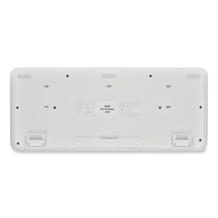 Signature MK650 Wireless Keyboard and Mouse Combo for Business, 2.4 GHz Frequency/32 ft Wireless Range, Off White