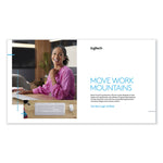 Signature MK650 Wireless Keyboard and Mouse Combo for Business, 2.4 GHz Frequency/32 ft Wireless Range, Off White