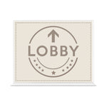 Anti-Glare Stand Up Double Sided Sign Holder, 8.5 X 11, Clear