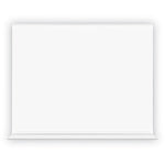 Anti-Glare Stand Up Double Sided Sign Holder, 8.5 X 11, Clear