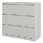 Lateral File, 3 Legal/Letter/A4/A5-Size File Drawers, Light Gray, 42" x 18.63" x 40.25"