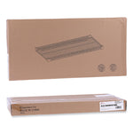 Industrial Wire Shelving Extra Wire Shelves, 36w X 18d, Black, 2 Shelves/carton