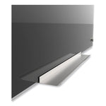 Black Glass Dry Erase Board, 96" X 48" (Actual Size: 95" x 47"), Black Surface
