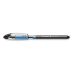 Slider Basic Ballpoint Pen, Stick, Extra-Bold 1.4 mm, Black Ink, Black Barrel, 10/Box