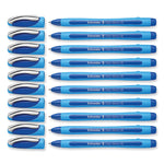 Slider Memo Xb Ballpoint Pen, Stick, Extra-Bold 1.4 Mm, Blue Ink, Blue/light Blue Barrel, 10/box