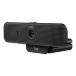 C925e 1080p Business Webcam, 1920 pixels x 1080 pixels, 2 Mpixels, Black
