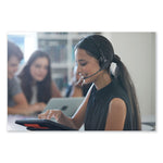 H111 Binaural Over The Head Headset, Black/Silver