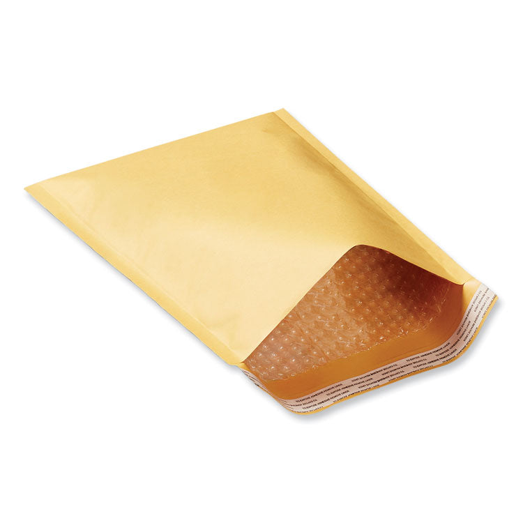 Peel Seal Strip Cushioned Mailer, #2, Extension Flap, Self-Adhesive Closure, 8.5 x 12.5, 25/Carton