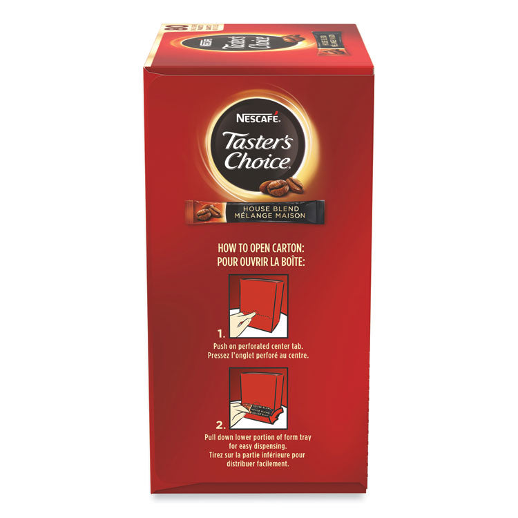 Taster's Choice Stick Pack, House Blend, 80/box