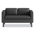 Parkwyn Series Loveseat, 53.5" x 26.75" x 29", Black