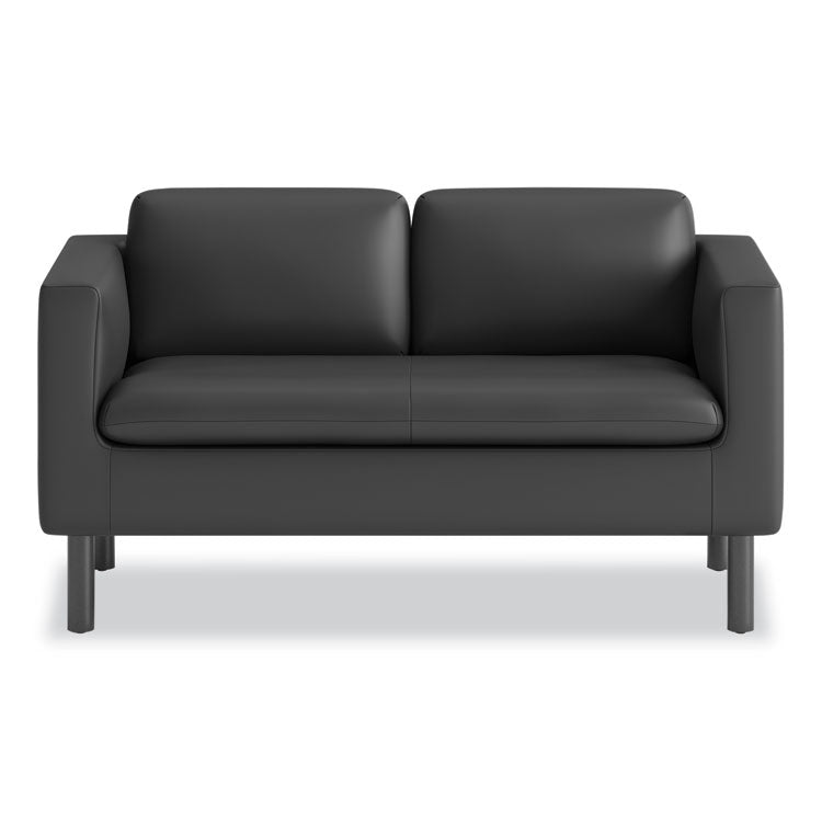 Parkwyn Series Loveseat, 53.5" x 26.75" x 29", Black
