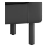 Parkwyn Series Loveseat, 53.5" x 26.75" x 29", Black