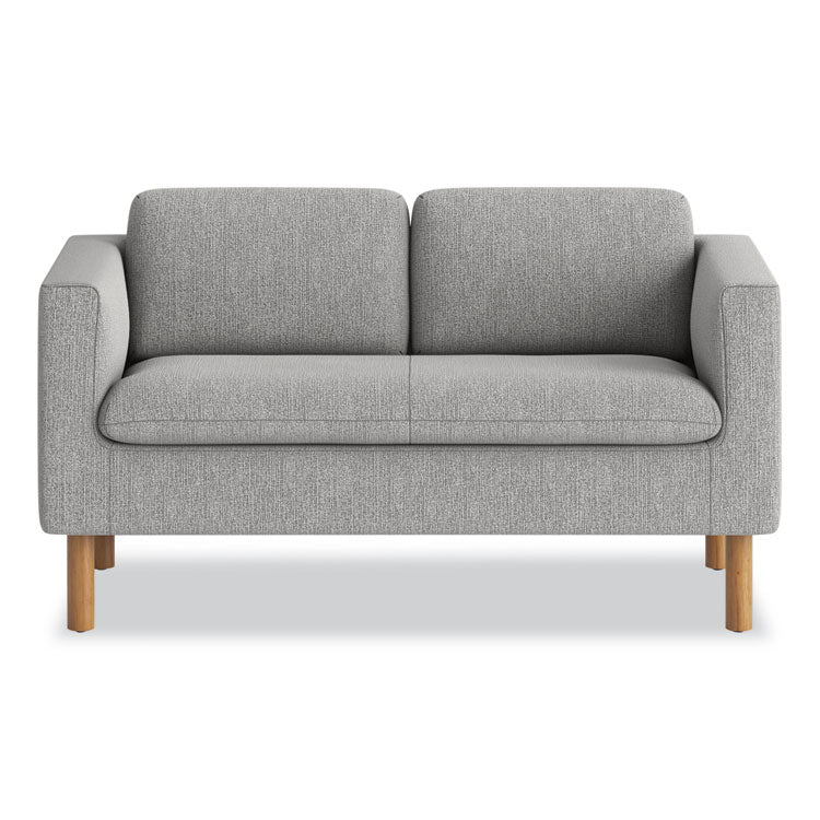 Parkwyn Series Loveseat, 53.5" x 26.75" x 29", Light Gray