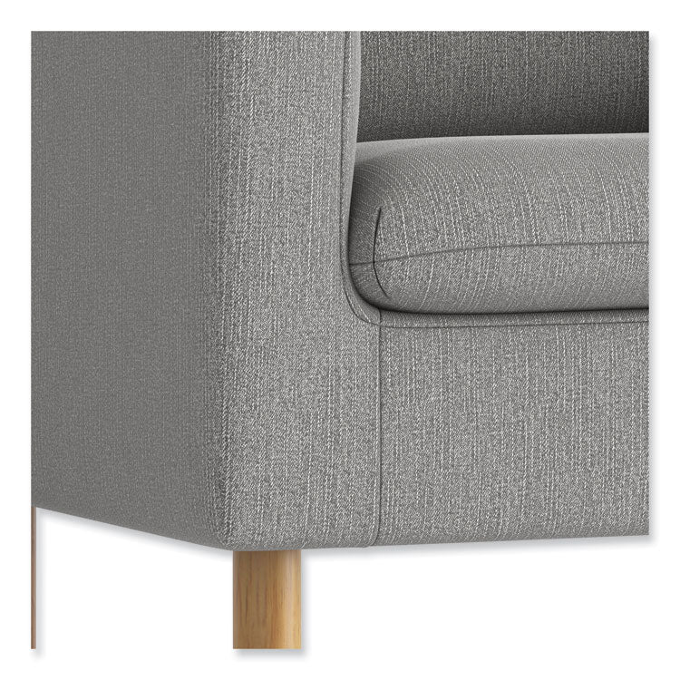 Parkwyn Series Loveseat, 53.5" x 26.75" x 29", Light Gray