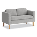 Parkwyn Series Loveseat, 53.5" x 26.75" x 29", Light Gray