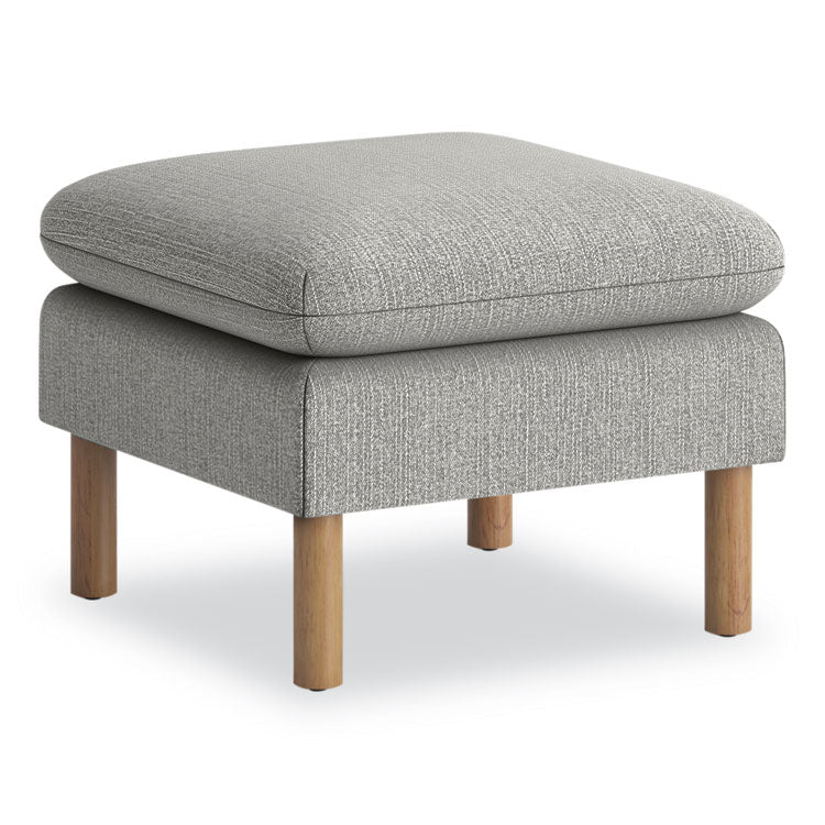 Parkwyn Series Ottoman, 23" x 23" x 17.5", Gray