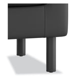 Parkwyn Series Sofa, 77" x 26.75" x 29", Black