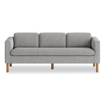 Parkwyn Series Sofa, 77" x 26.75" x 29", Light Gray
