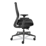 Nucleus Series Recharge Task Chair, Supports Up to 300 lb, 16.63 to 21.13 Seat Height, Black Seat/Back, Black Base