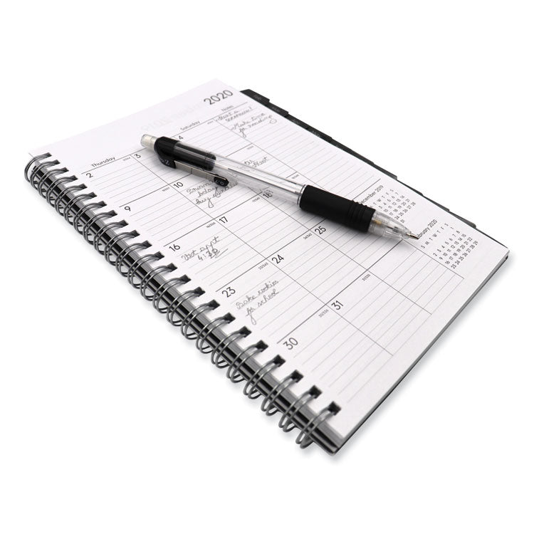 Z-Grip Mechanical Pencil, 0.7 mm, HB (#2), Black Lead, Clear/Black Barrel, 24/Pack