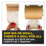 Cushion Lock Protective Wrap, 12" x 30 ft, Brown