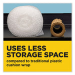 Cushion Lock Protective Wrap, 12" x 30 ft, Brown