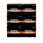 Coppertop Alkaline D Batteries, 72/carton